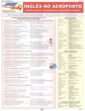 Imagem de INGLES NO AEROPORTO - AIRPORT ENGLISH: FOR PASSENGERS AND AIRPORT WORKERS