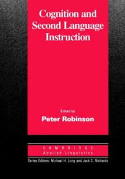 Imagem de COGNITION AND SECOND LANGUAGE INSTRUCTION