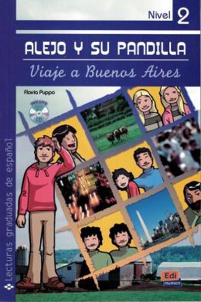 Picture of ALEJO Y SU PANDILLA NIVEL 2 - VIAJE A BUENOS AIRES (INCLUYE CD)