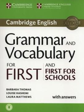 Imagem de GRAMMAR AND VOCABULARY FOR FIRST AND FIRST FOR SCHOOLS WITH ANSWERS