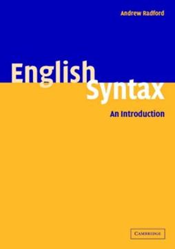 Imagem de ENGLISH SYNTAX - INTRODUCTION, AN 