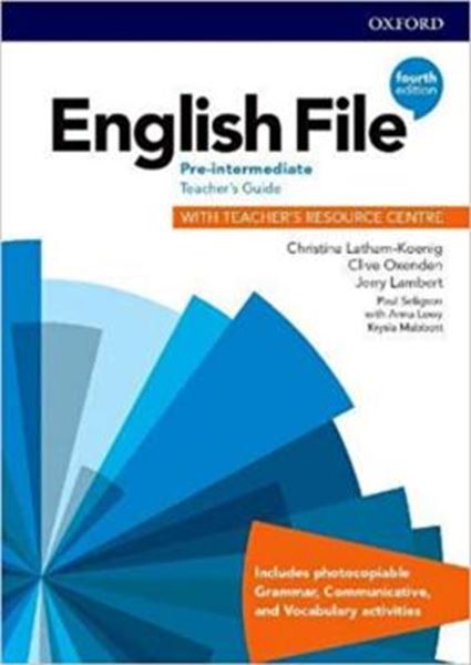 Picture of ENGLISH FILE PRE-INTERMEDIATE TEACHERS GUIDE WITH TEACHERS RESOURCE CENTRE - 4TH ED.