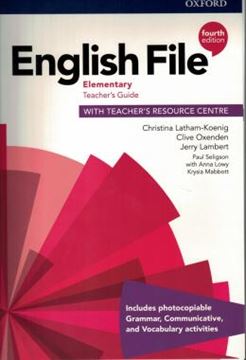 Imagem de ENGLISH FILE ELEMENTARY TEACHERS GUIDE WITH TEACHERS RESOURCE CENTRE - 4TH ED.