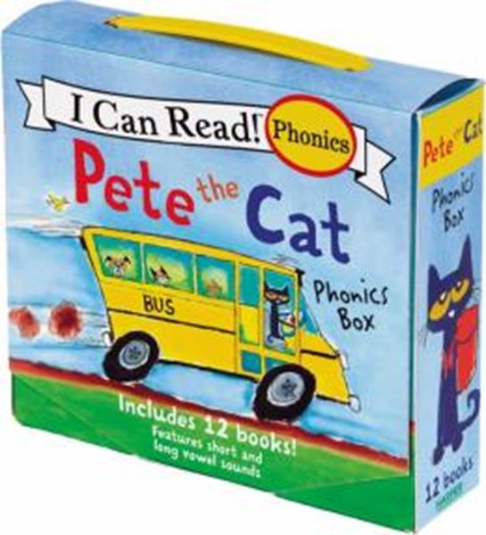 Picture of PETE THE CAT 12-BOOK PHONICS FUN! - INCLUDES 12 MINI-BOOKS FEATURING SHORT AND LONG VOWEL SOUNDS