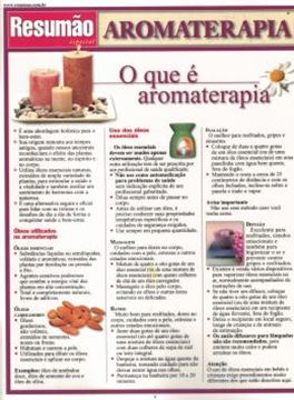 Imagem de RESUMAO - AROMATERAPIA