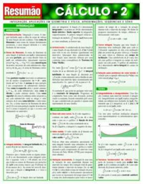 Imagem de RESUMAO - CALCULO 2