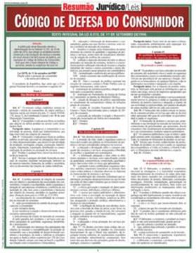 Imagem de RESUMAO - CODIGO DE DEFESA DO CONSUMIDOR