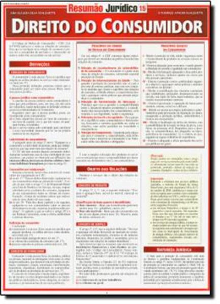 Picture of RESUMAO - DIREITO DO CONSUMIDOR - 3ª ED.