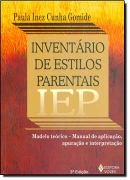 Imagem de INVENTARIO DE ESTILOS PARENTAIS - IEP - 3ª ED