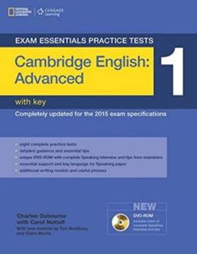Imagem de EXAM ESSENTIALS PRACTICE TEST - CAMBRIDGE ENGLISH - ADVANCED 1 WITH DVD-ROM WITH KEY - 3RD ED