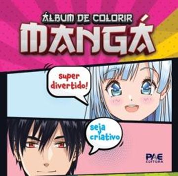 Imagem de ALBUM DE COLORIR - MANGA