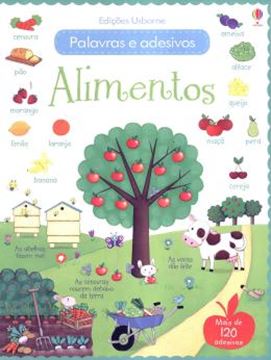 Imagem de ALIMENTOS - PALAVRAS E ADESIVOS