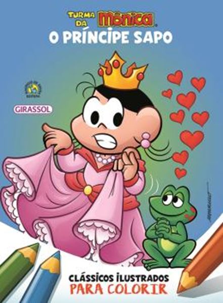 Picture of TURMA DA MONICA CLASSICOS ILUSTRADOS PARA COLORIR - O PRINCIPE SAPO