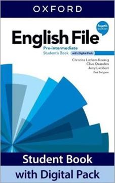 Imagem de ENGLISH FILE PRE-INTERMEDIATE STUDENT´S BOOK WITH DIGITAL PK - 4TH ED