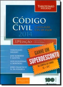 Imagem de CODIGO CIVIL E LEGISLACAO CIVIL EM VIGOR - 7º ED
