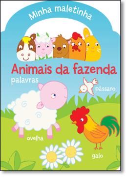 Imagem de ANIMAIS DA FAZENDA PALAVRAS - MINHA MALETINHA