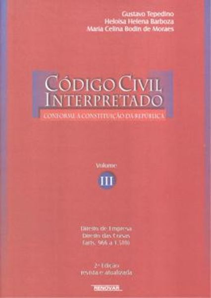 Picture of CODIGO CIVIL INTERPRETADO - VOL III - 2º ED