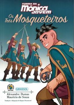 Imagem de TURMA DA MONICA JOVEM - OS TRES MOSQUETEIROS