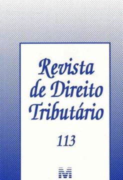 Imagem de REVISTA DE DIREITO TRIBUTARIO - VOLUME 113