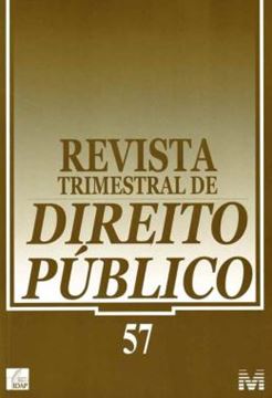 Imagem de REVISTA TRIMESTRAL DE DIREITO PUBLICO - VOLUME 57