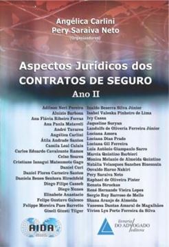 Imagem de ASPECTOS JURIDICOS DOS CONTRATOS DE SEGURO - ANO II