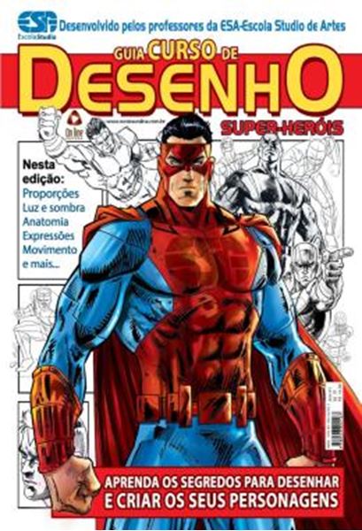 Picture of GUIA CURSO DE DESENHO - SUPER-HEROIS