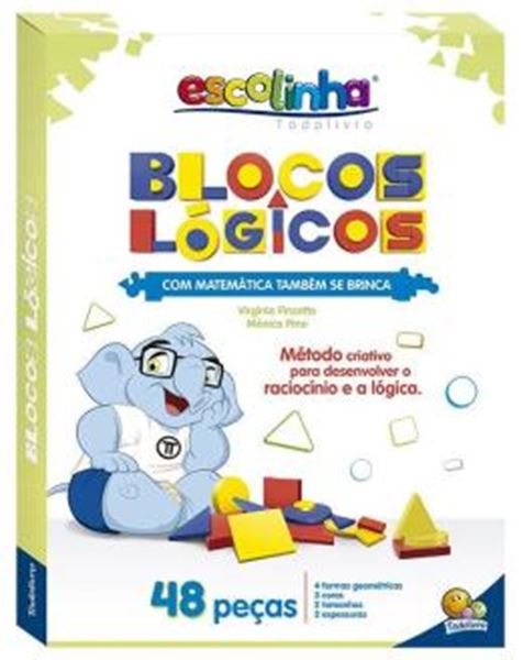 Picture of ESCOLINHA COM MATEMATICA TAMBEM SE BRINCA: BLOCOS LOGICOS