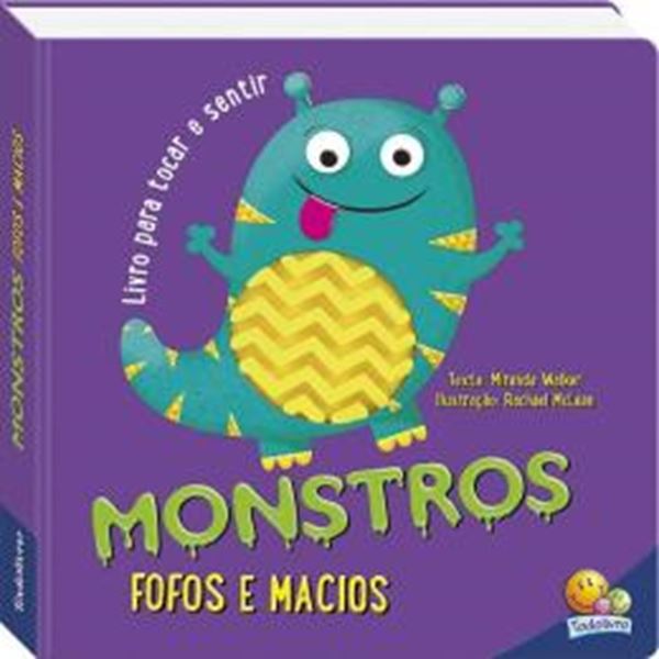 Picture of UM LIVRO PARA TOCAR E SENTIR - MONSTROS FOFOS E MACIOS