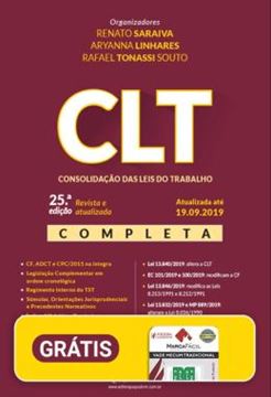 Imagem de CLT - CONSOLIDACAO DAS LEIS DO TRABALHO