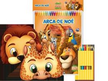 Imagem de SUPERKIT DIVERTIDO - ARCA DE NOE C/ GIZ DE CERA