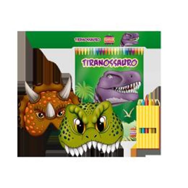 Picture of SUPERKIT DIVERTIDO - TIRANOSSAURO REX C/ GIZ DE CERA