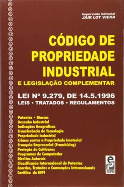 Picture of CODIGO DE PROPRIEDADE INDUSTRIAL
