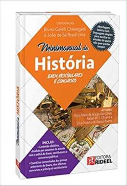 Picture of MINIMANUAL DE HISTORIA - ENEM, VESTIBULARES E CONCURSOS - VOLUME  - 
