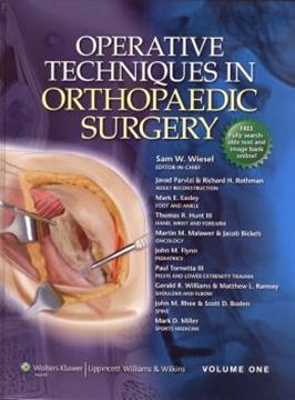 Imagem de OPERATIVE TECHNIQUES IN ORTHOPAEDIC SURGERY - 4 VOLS 