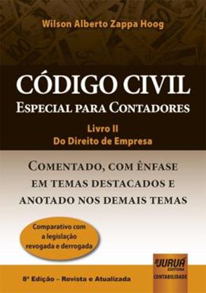 Picture of CODIGO CIVIL - ESPECIAL PARA CONTADORES - LIVRO II - DO DIREITO DE EMPRESA