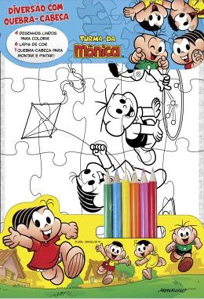 Picture of TURMA DA MONICA - DIVERSAO COM QUEBRA-CABECA