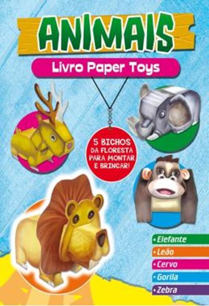 Picture of ANIMAIS - LIVRO PAPER TOYS