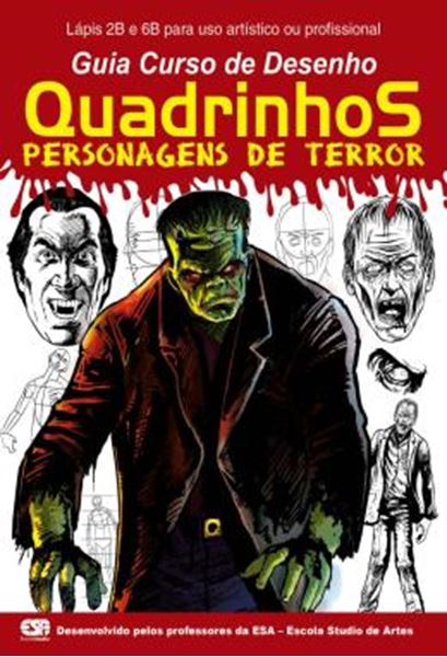 Picture of GUIA CURSO DE DESENHO QUADRINHOS PERSONAGENS DE TERROR