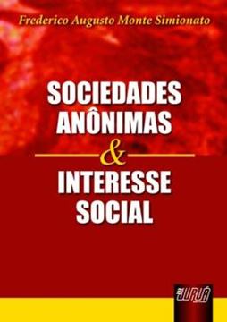 Imagem de SOCIEDADES ANONIMAS E INTERESSE SOCIAL