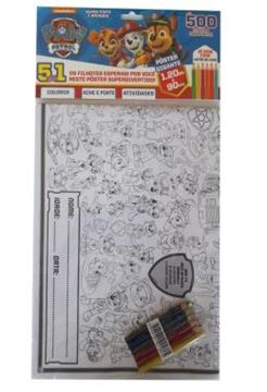 Imagem de SUPER PINTE E BRINQUE - PATRULHA CANINA
