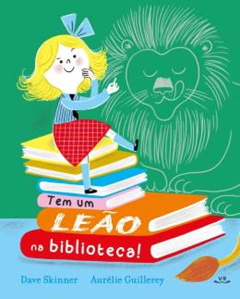 Picture of TEM UM LEAO NA BIBLIOTECA!