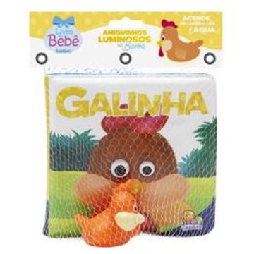 Imagem de AMIGUINHOS LUMINOSOS NO BANHO - GALINHA