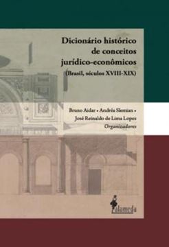 Imagem de DICIONARIO HISTORICO DE CONCEITOS JURIDICO-ECONOMICOS