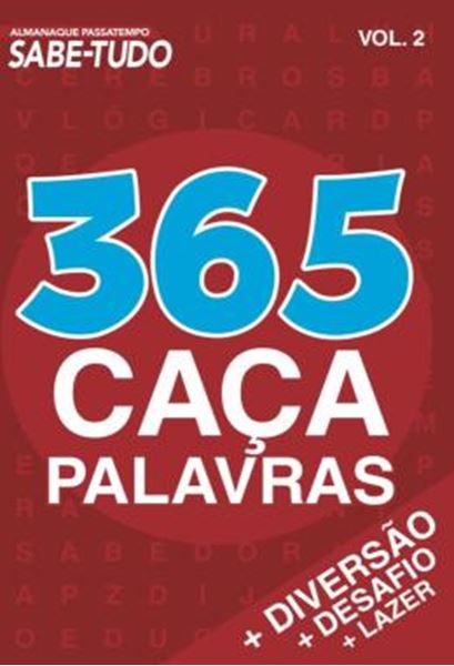 Picture of ALMANAQUE PASSATEMPOS SABE-TUDO - 365 CACA-PALAVRAS VOL. 2
