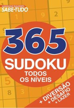 Imagem de ALMANAQUE PASSATEMPOS SABE-TUDO - 365 SUDOKU