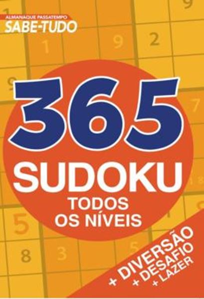 Picture of ALMANAQUE PASSATEMPOS SABE-TUDO - 365 SUDOKU