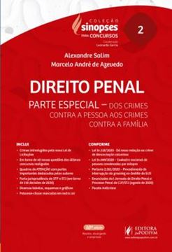 Imagem de SINOPSES PARA CONCURSOS - DIREITO PENAL PARTE ESPECIAL - VOLUME 2