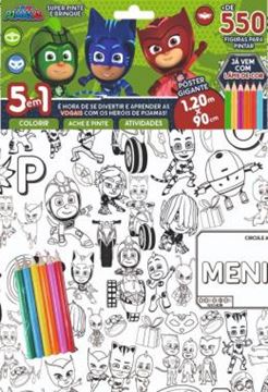 Imagem de SUPER PINTE E BRINQUE - PJ MASKS