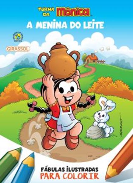 Picture of TURMA DA MONICA - FABULAS ILUSTRADAS PARA COLORIR - A MENINA DO LEITE