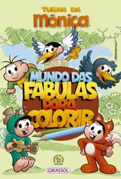 Picture of TURMA DA MONICA - MUNDO DAS FABULAS PARA COLORIR